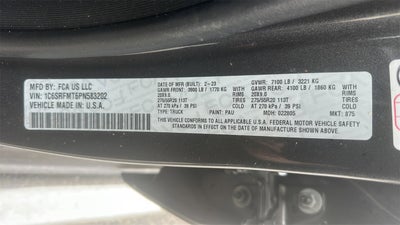 2023 RAM 1500 Big Horn Crew Cab 4x4 6'4" Box