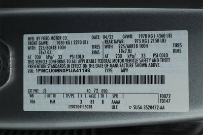 2023 Ford Escape ST-Line