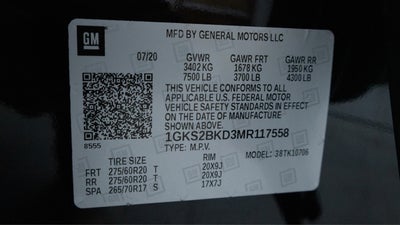 2021 GMC Yukon SLT