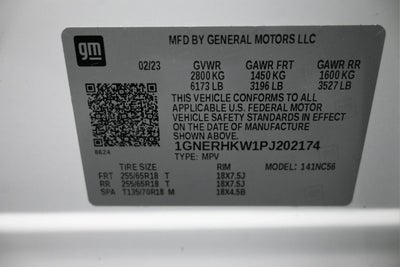 2023 Chevrolet Traverse LT Leather