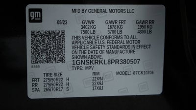 2023 Chevrolet Tahoe RST