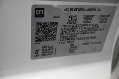 2025 GMC Sierra 1500 SLT