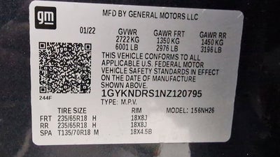 2022 Cadillac XT5 Premium Luxury