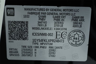 2023 Cadillac Escalade Sport