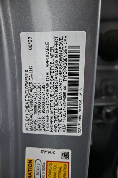2023 Honda Accord EX