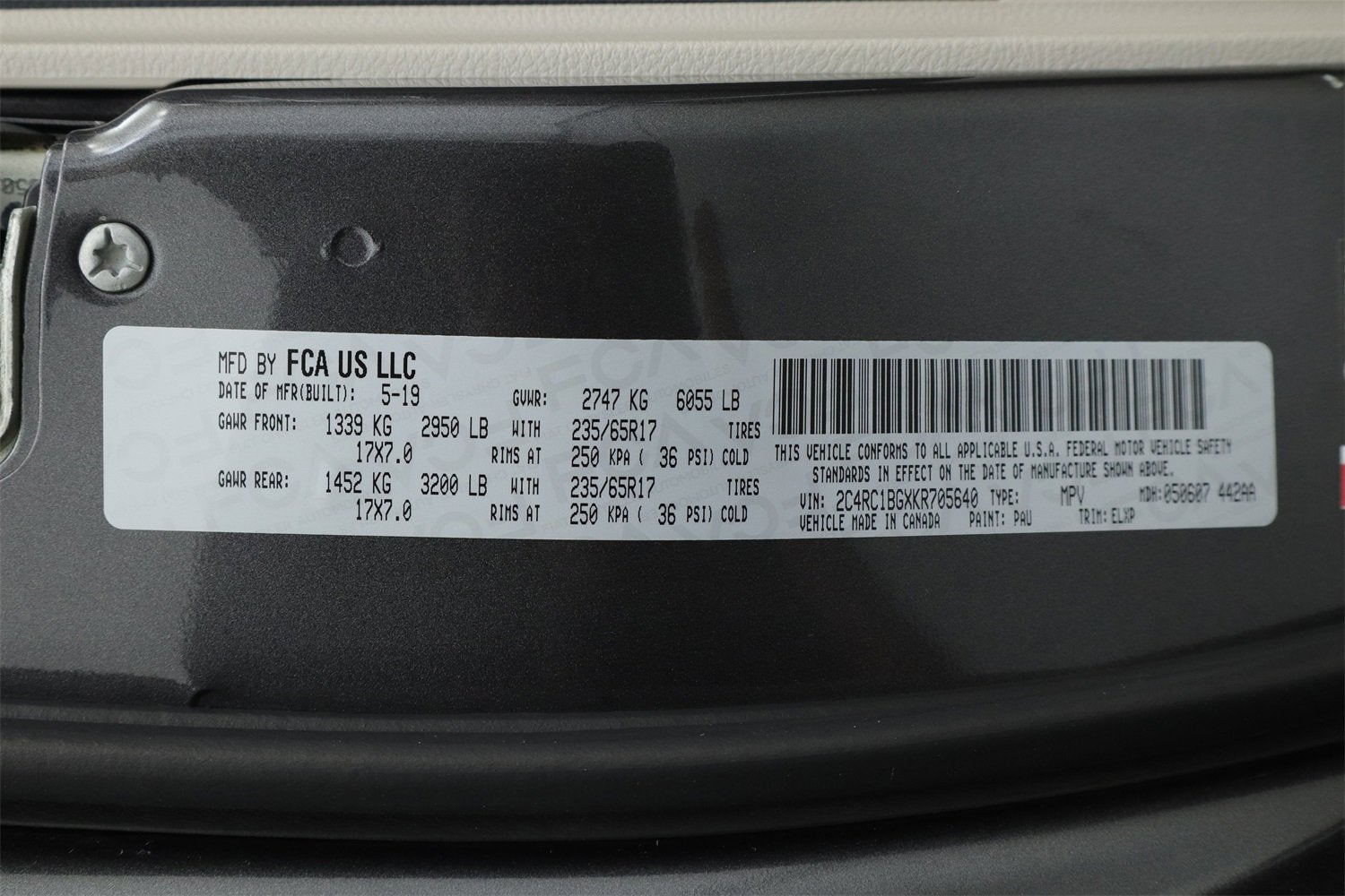 2019 Chrysler Pacifica Touring L