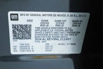 2022 GMC Terrain Denali