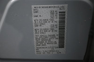 2023 Nissan Pathfinder Rock Creek