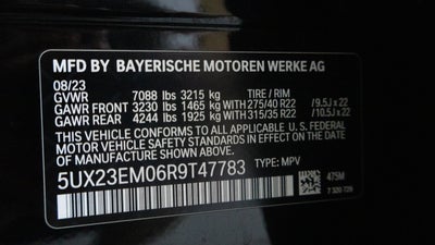 2024 BMW X7 xDrive40i