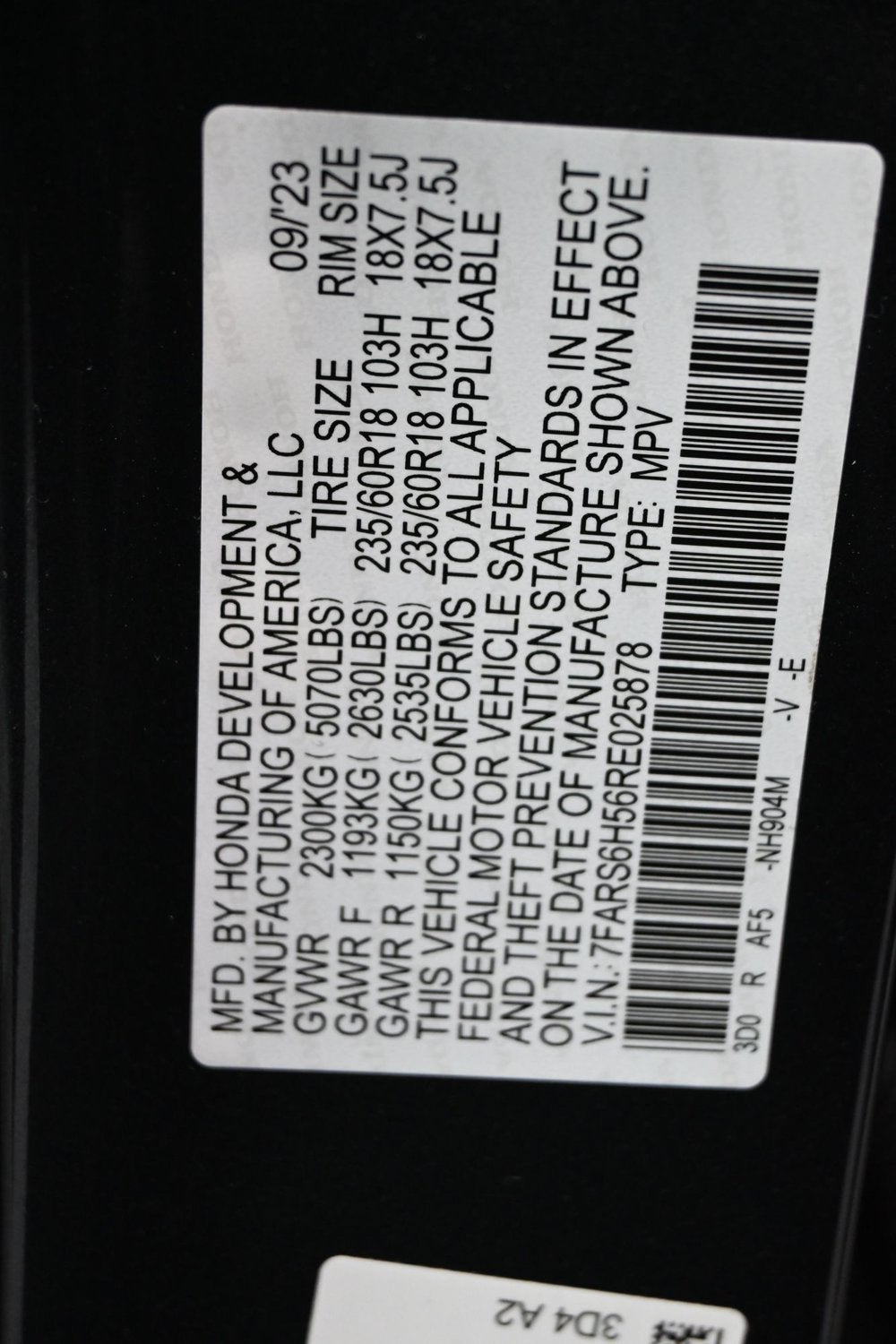 2024 Honda CR-V Hybrid Sport