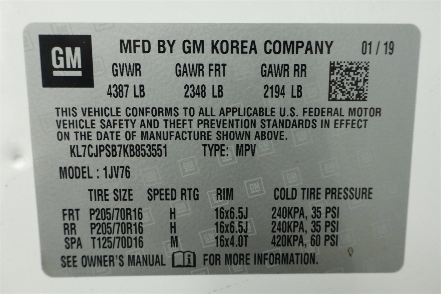 2019 Chevrolet Trax LT