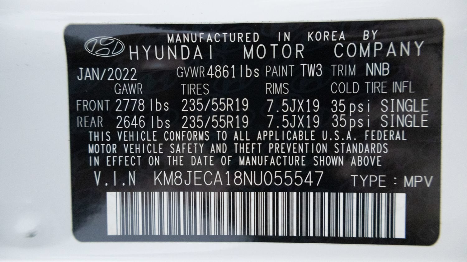 2022 Hyundai Tucson Hybrid Limited