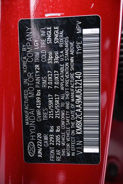 2021 Hyundai Kona SEL