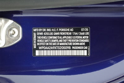 2026 Porsche 911 Carrera T