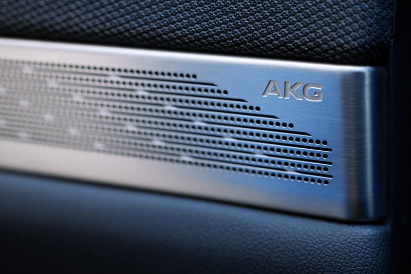 Close-up View of the AKG Studio Audio Speaker | Bridgeton Cadillac in Bridgeton NJ